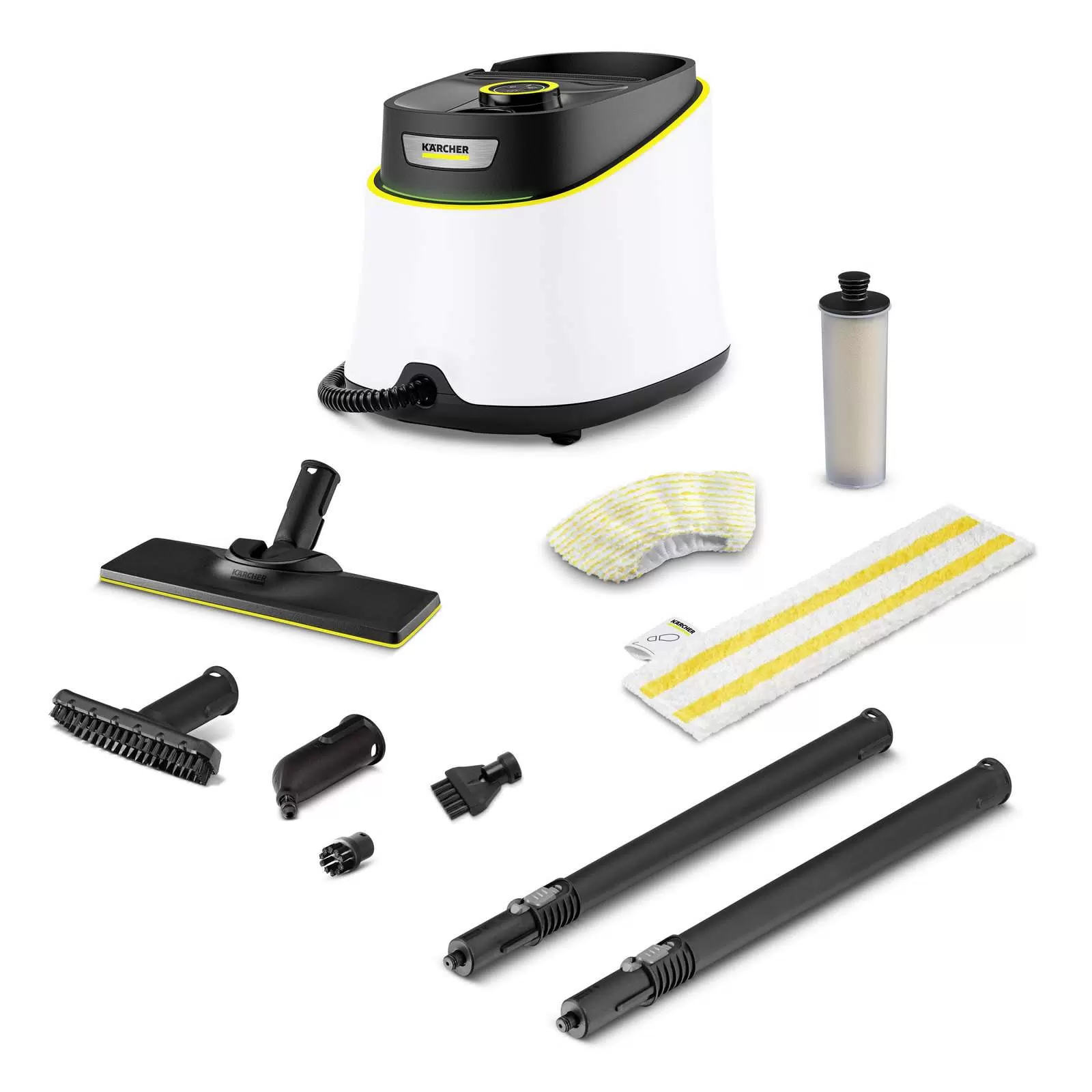 Купить Пароочиститель Karcher SC 3 Deluxe EasyFix белый, черный  в E-mobi