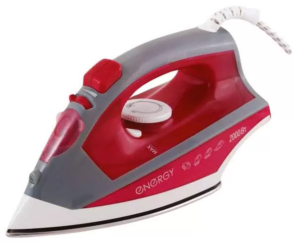 Купить Утюг Energy 328 белый, красный, серый  в E-mobi