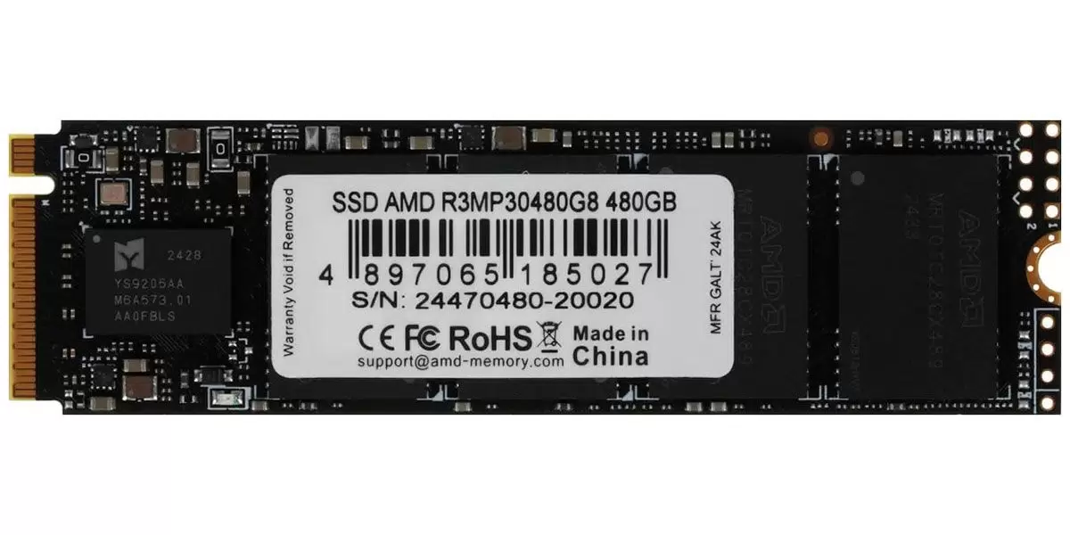 Купить SSD накопитель R3 Series PCIe R3MP30480G8 480 Гб  в E-mobi