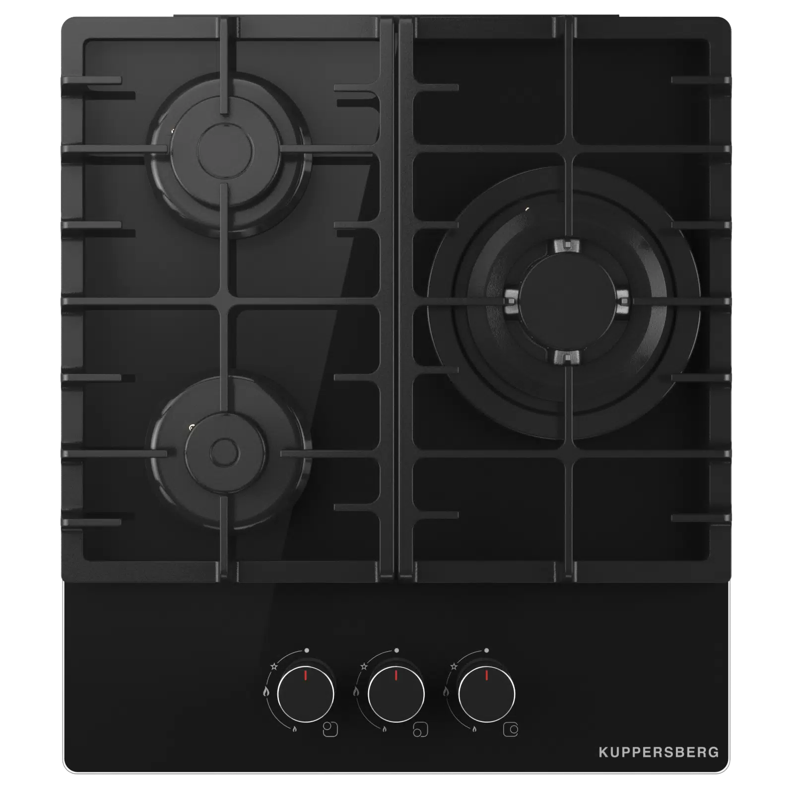 Купить Встраиваемая варочная панель газовая KUPPERSBERG FG 46 черный  в E-mobi