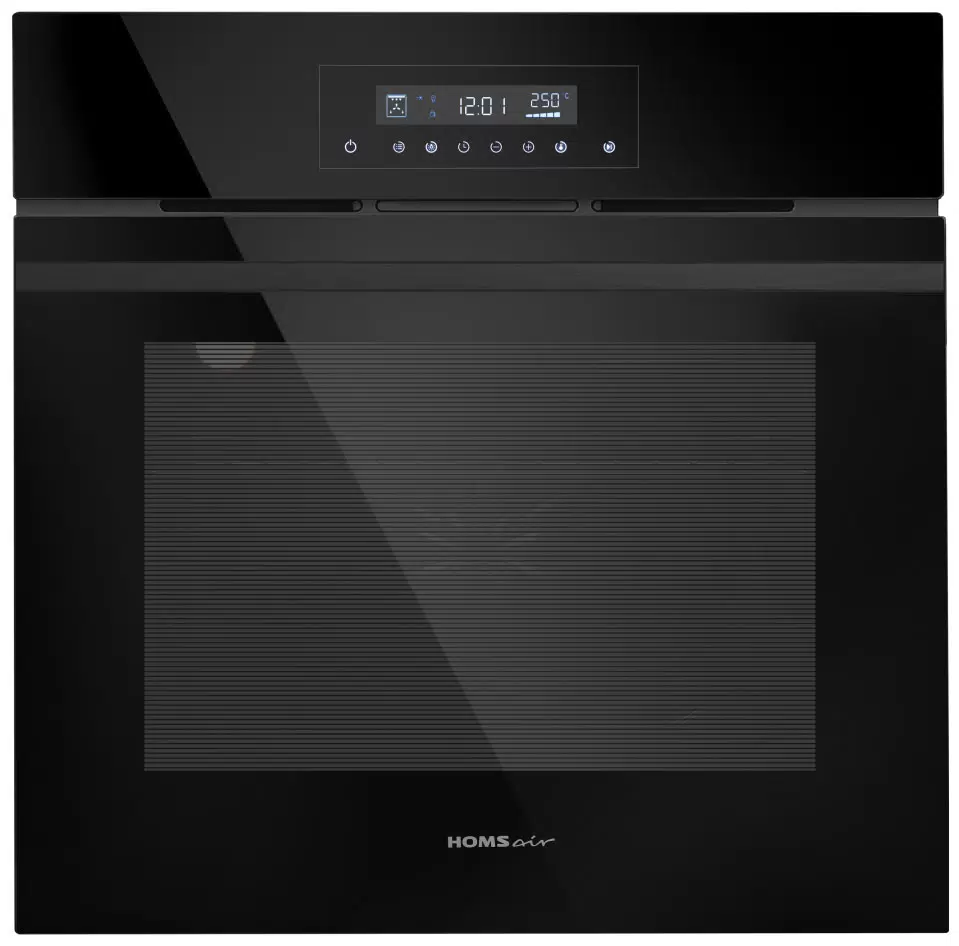 Купить Встраиваемый электрический духовой шкаф HOMSair OEH6010BK2 черный  в E-mobi