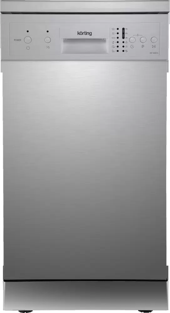 Купить Посудомоечная машина Korting KDF 45240 S серебристый  в E-mobi