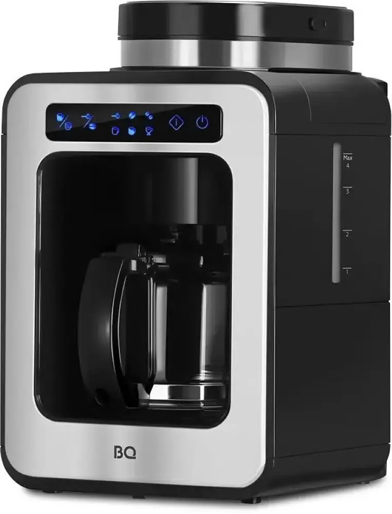 Купить Кофеварка капельного типа BQ CM7000 черный, серебристый  в E-mobi