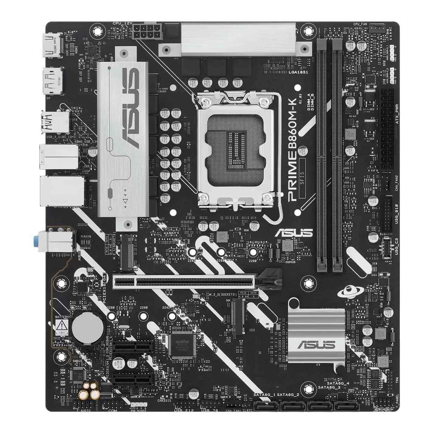 Купить Материнская плата Asus Prime B860M-K (LGA1851 mATX)  в E-mobi