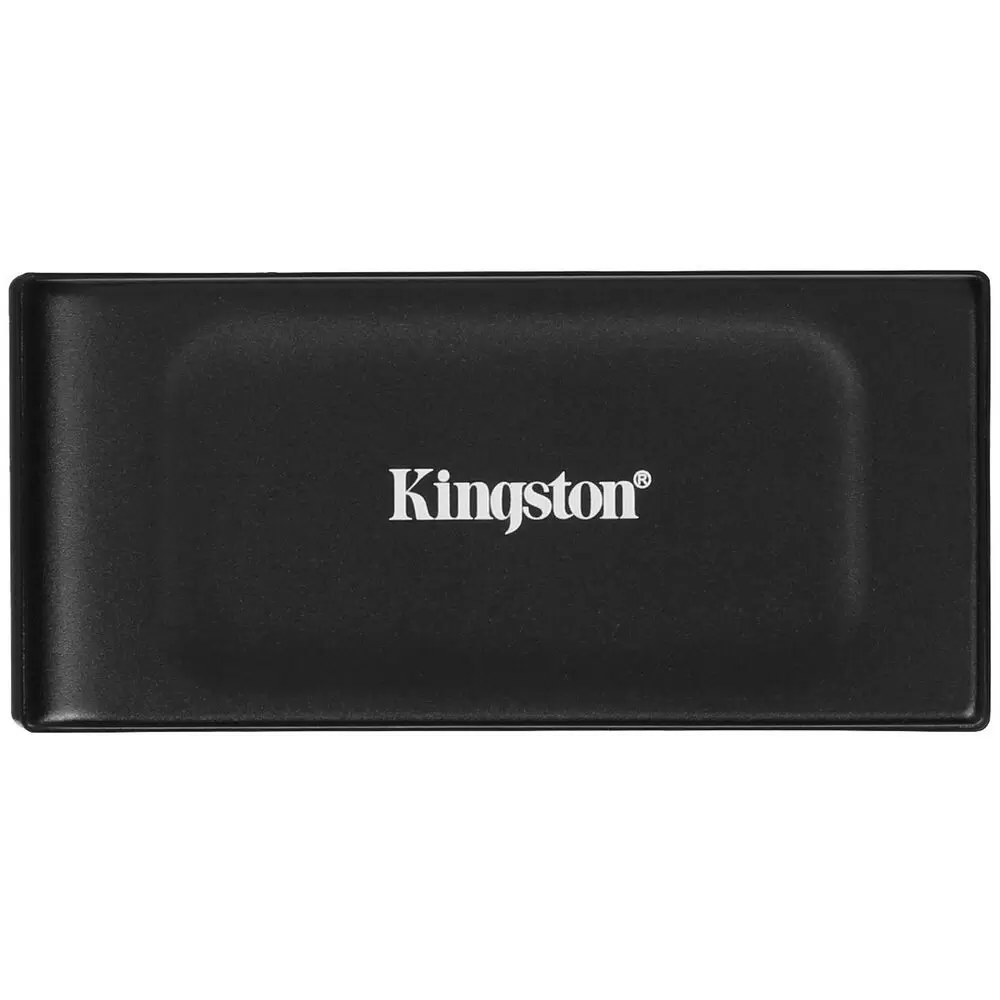 Купить Внешний SSD-накопитель 1Tb Kingston XS1000 SXS1000/1000GA (SSD) USB 3.2 черный  в E-mobi