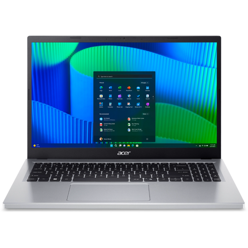 Купить Ноутбук Acer Extensa 15 EX215-34-C2LD (NX.EHTCD.002) N100 8Gb SSD256Gb Intel HD Graphics 15.6" IPS FHD (1920x1080) noOS silver  в E-mobi