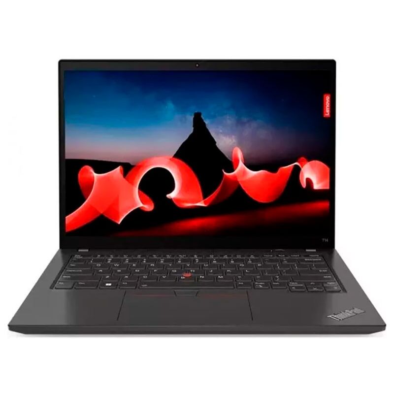 Купить Ноутбук Lenovo ThinkPad T14 Gen 4 (21HD0043RT) 14" WUXGA IPS 400N/i5-1335U/16GB/SSD512GB/Intel Iris Xe/Fingerprint/Backlit/Win11Pro/Thunder Black  в E-mobi