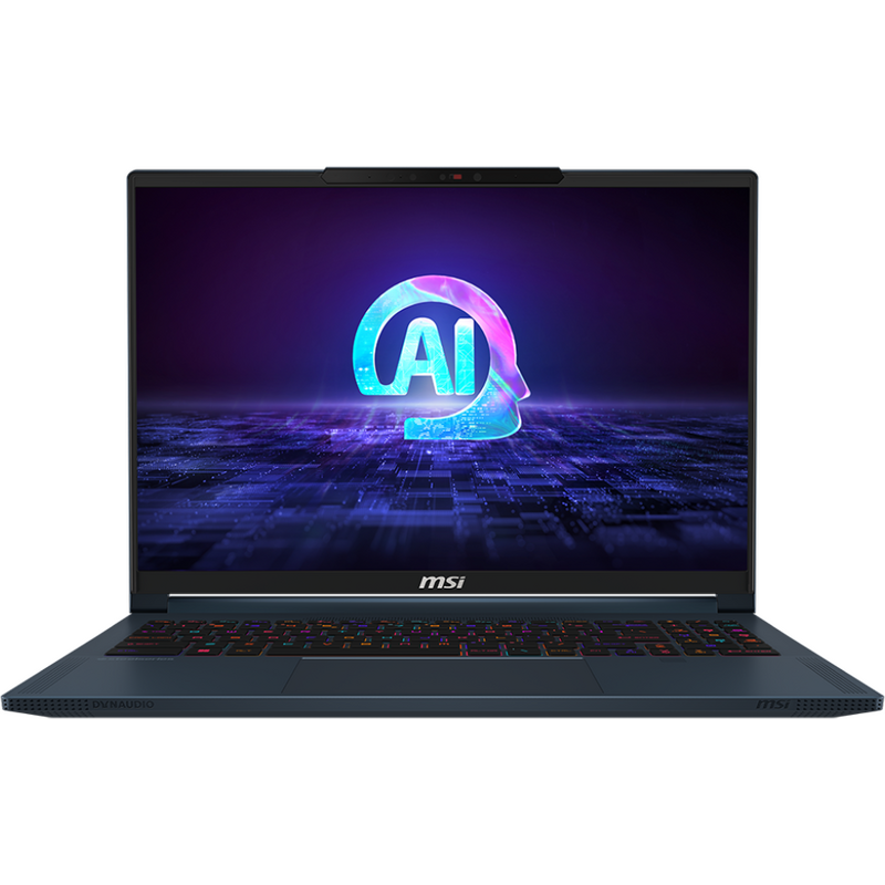 Купить Ноутбук MSI Stealth 16 AI Studio A1VHG-061RU (9S7-15F312-061) Ultra 9 185H 32Gb SSD2Tb GeForce RTX4080 12Gb 16" IPS UHD+ (3840x2400) Win11 dk.blue  в E-mobi