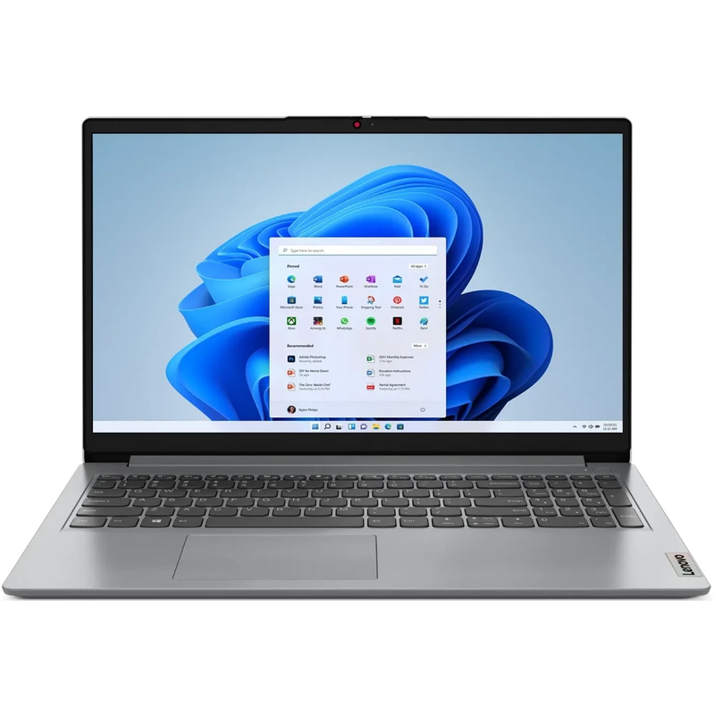Купить Ноутбук Lenovo IP1 15AMN7 (82VG00UAIN) 15.6" FHD IPS, AMD R5-7520U, 8Gb, 512Gb SSD, no OS, серый  в E-mobi