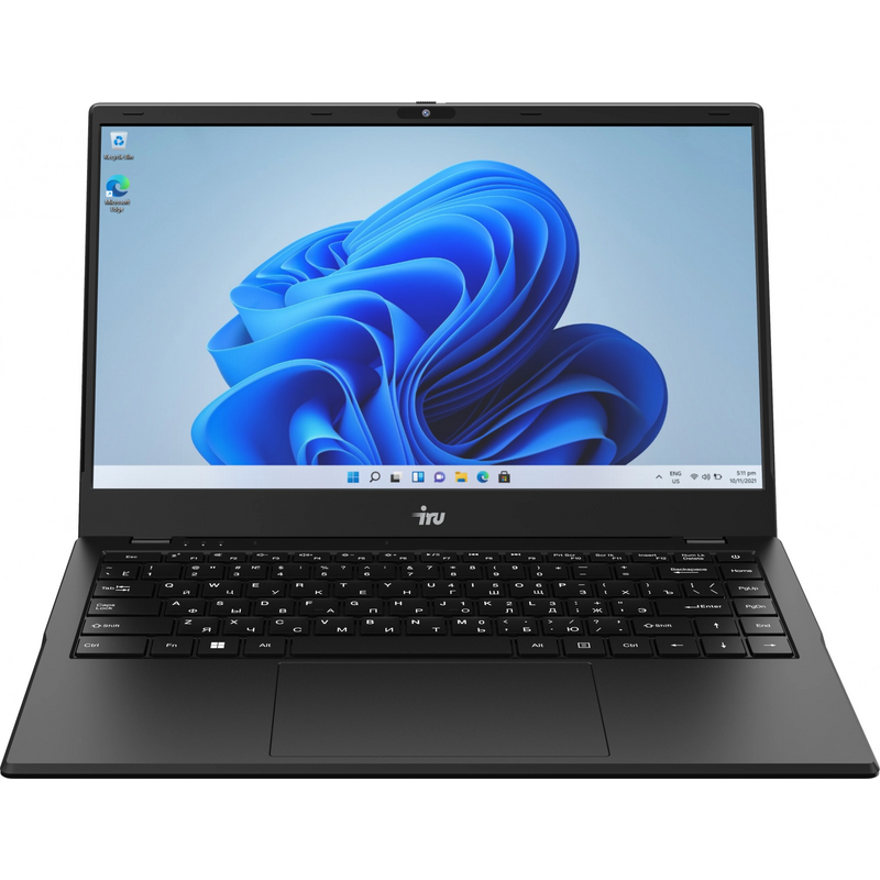 Купить Ноутбук iRU Planio 14ING (2059101) 14", IPS, Intel N100 0.8ГГц, 4 ядер, 8ГБ 512ГБ SSD, Intel Iris Xe graphics, Windows 11 Professional, черный  в E-mobi