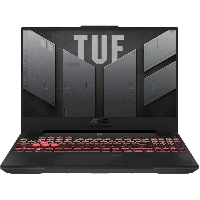 Купить Ноутбук ASUS TUF Gaming A15 FA507UI-LP181 (90NR0I65-M008K0) AMD Ryzen 7 8845HS/16Gb/512Gb/RTX4070 8Gb/15.6"/IPS/FHD/144Hz/NoOS/Mecha Gray  в E-mobi