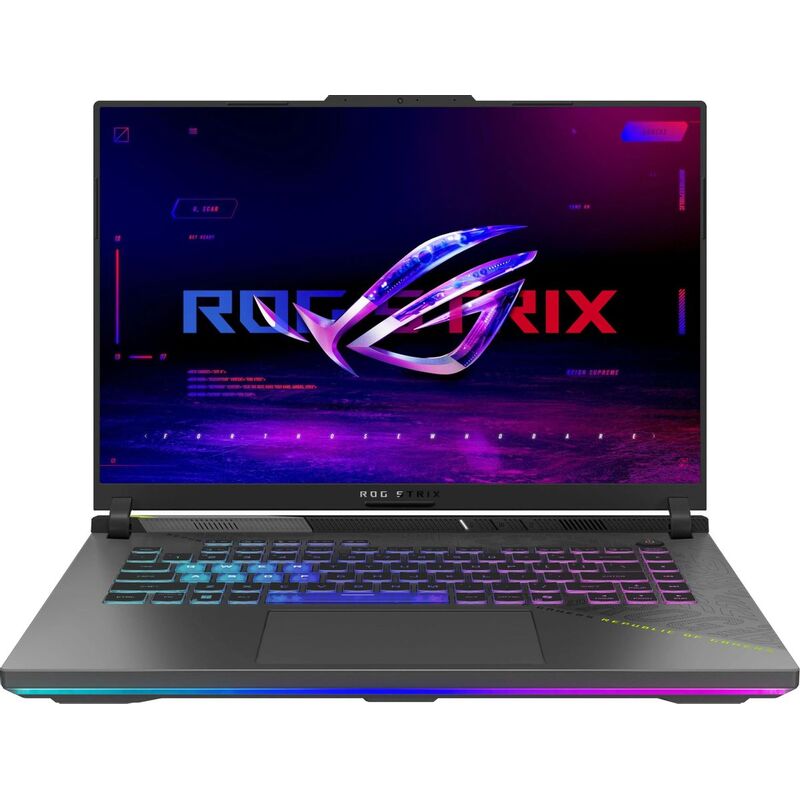 Купить Ноутбук ASUS ROG Strix G16 G614FR-S5054 (90NR0NK8-M002E0) 16", IPS, Ryzen 9 9955HX 2.5ГГц, 16 ядер, 32ГБ 1ТБ SSD, GeForce RTX 5070 Ti для ноутбуков  в E-mobi