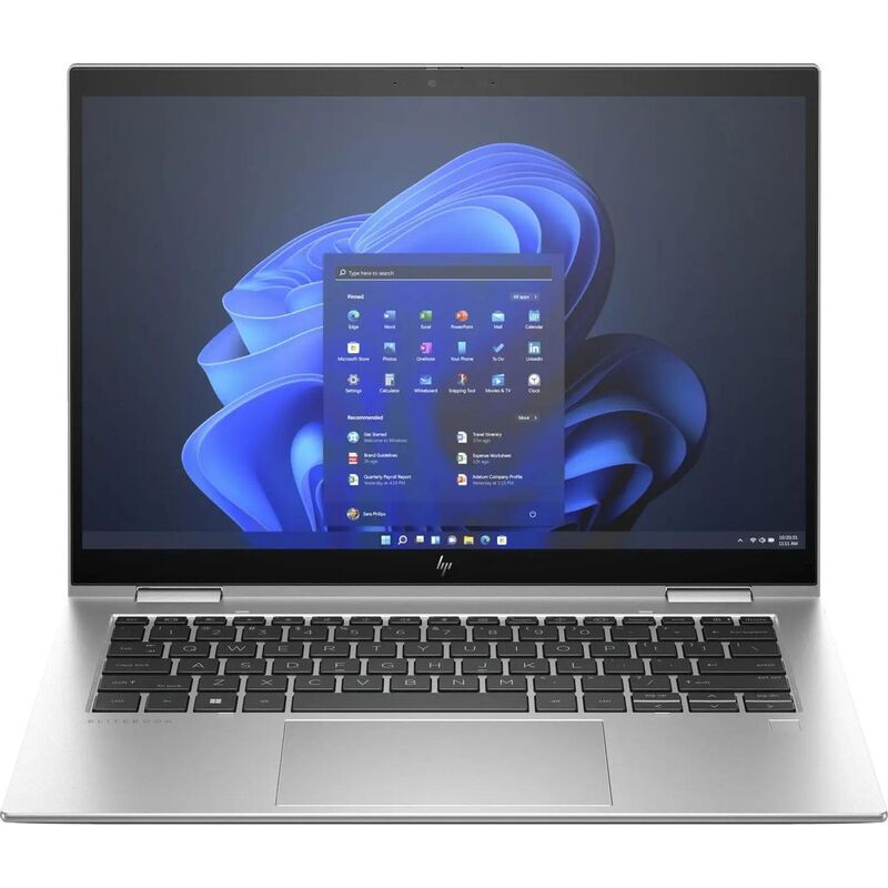 Купить Ноутбук HP EliteBook x360 1040 G10 (9M491AT) i7 1355U/16Gb/SSD512Gb/14"/Touch/WUXGA/W11Pro64/silverel Iris Xe graphics, W11P, серебристый  в E-mobi