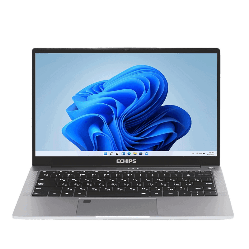 Купить Ноутбук ECHIPS Fusion (NK14U5) 14"(1920x1080 IPS (матовый))/Intel Core i3 1215U(1.2Ghz)/16384Mb/512SSDGb/noDVD/Int:Intel UHD Graphics  в E-mobi