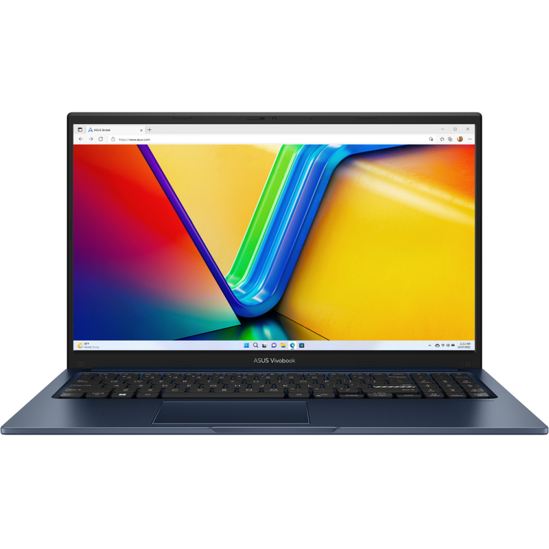 Купить Ноутбук ASUS R1504VA-BQ922 (90NB10J1-M01430) 15.6" FHD IPS, Intel Core i3-1315U, 8Gb, 512Gb SSD, BL, no OS, синий  в E-mobi