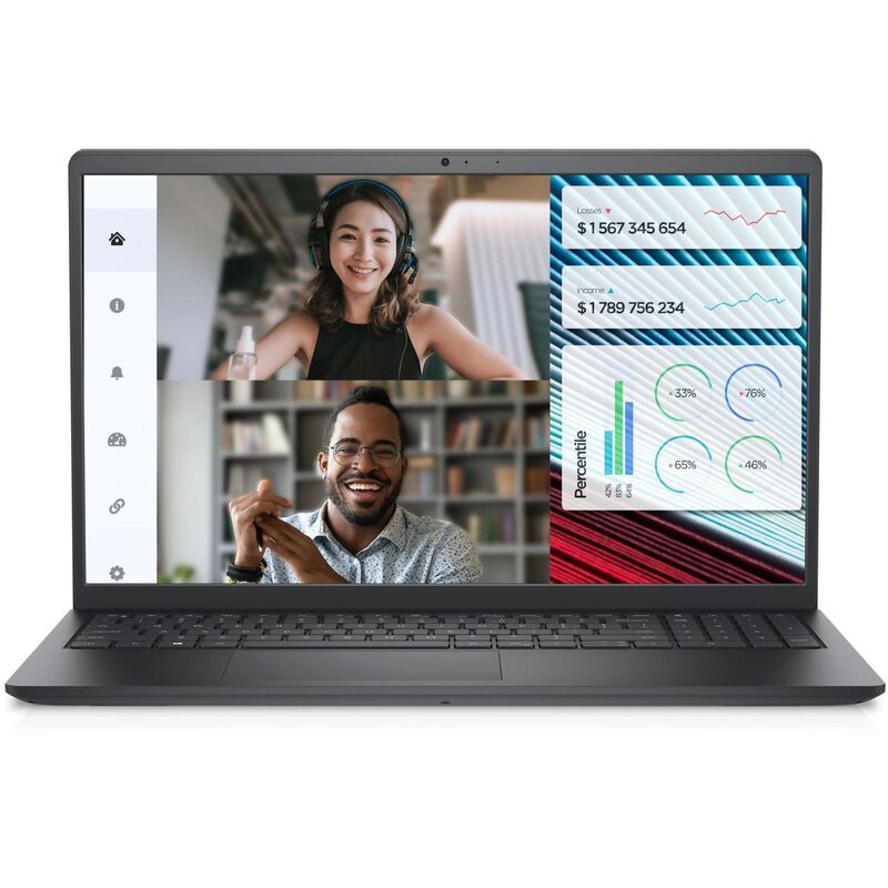 Купить Ноутбук Dell Vostro 3520-5850-noOS 15.6" 120Hz WVA FHD Core i5 1235U/8Gb/512Gb SSD/VGA int/noOS/RJ45/black  в E-mobi
