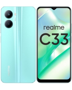6.5" Смартфон realme C33 128 ГБ голубой | emobi