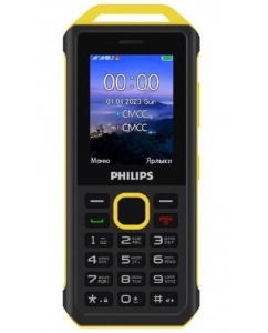 Сотовый телефон Philips Xenium E2317 желтый | emobi