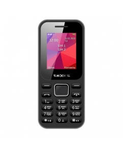 Сотовый телефон teXet TM-122 черный | emobi