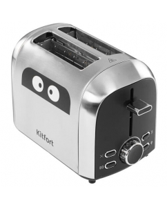 Купить Тостер Kitfort КТ-2099 серебристый в E-mobi