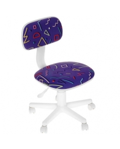 Купить Кресло детское Бюрократ CH-W201NX/STICK-VIO фиолетовый в E-mobi