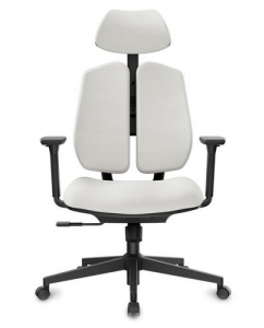 Купить Кресло офисное Eureka ERK-OC10-OW белый в E-mobi