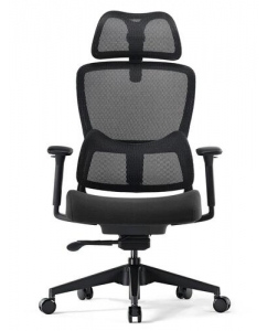 Кресло офисное Eureka ERK-OC15-B черный | emobi