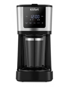 Кофеварка капельная Kitfort КТ-7217 черный | emobi